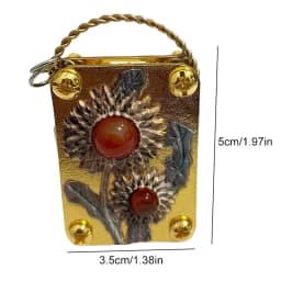 Mini Metal Micro Flower Press Kit Compact DIY Dried Flower Plant Press Preservation Tool for Scrapbooking Crafts Lover Gift