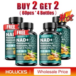NAD+ Supplement Capsules, with Resveratrol, Anti-Aging, Promotes Cell Repair, Support Energy Vitality Immune,for Skin Health