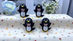 IN STOCK 6cm Arknights Endfield Pengmin Figures Pvc Little Cosplay Pengmin Model Anime Collection Desk Display Birthday Gift