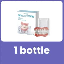 New Fake Teeth Dentures Full Set Natural Upper Lower Silicone Braces Instant Confident Smile Veneers For Men Women Oral Care