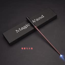 Hot Anime Cosplay Show Glow Harry Wand With Box Children Decoration Toy Accessories For Kids Bacchetta Di Plastic Magic Stick