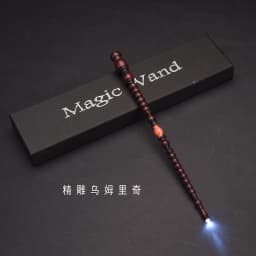 Hot Anime Cosplay Show Glow Harry Wand With Box Children Decoration Toy Accessories For Kids Bacchetta Di Plastic Magic Stick