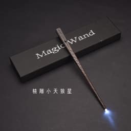 Hot Anime Cosplay Show Glow Harry Wand With Box Children Decoration Toy Accessories For Kids Bacchetta Di Plastic Magic Stick