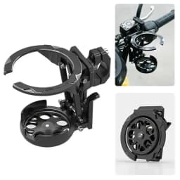 1Pcs Motorcycles Bottle Holder Water Cup Bracket Holder Accessories Foldable Turntable Motorcycle Cup Holder For Handlebar