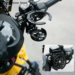 1Pcs Motorcycles Bottle Holder Water Cup Bracket Holder Accessories Foldable Turntable Motorcycle Cup Holder For Handlebar