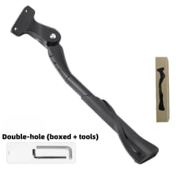 Adjustable Aluminum Mountain Bike Support Pole Thickened Reinforced Anti-slip Bike Stand for Off-road Cycling Repair and Storage