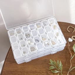 56/28Grid The Compact PP Storage Box Can Be Used To Store Beads Nail Tools and Empty Plastic Storage Containers