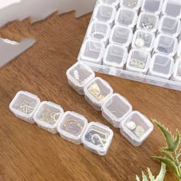 56/28Grid The Compact PP Storage Box Can Be Used To Store Beads Nail Tools and Empty Plastic Storage Containers