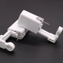 1-10pcs Safety Ear Piercing Gun Kit Women Men Disposable White Plastic Sterile Ear Piercing Device Fashion Simple Piercing Tools