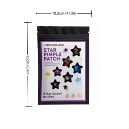 280/1120/1680pcs of multi-color star acne patches, facial acne patches, concealer acne patches, and pimples patches, ultra-thin
