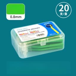 20Pcs Interdental Brush For Dental Orthodontic Clean Between Teeth Cleaning Tools Soft Micro Brushes