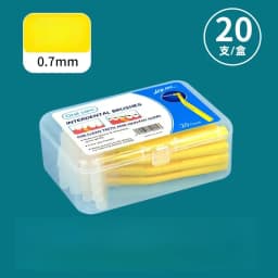 20Pcs Interdental Brush For Dental Orthodontic Clean Between Teeth Cleaning Tools Soft Micro Brushes