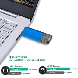 512GB OTG USB Flash Drive USB 3.0 Type C For iPhone ipad 128GB 256GB Pendrive Android Laptop High Speed External Storage Memory