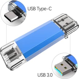 512GB OTG USB Flash Drive USB 3.0 Type C For iPhone ipad 128GB 256GB Pendrive Android Laptop High Speed External Storage Memory