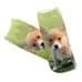 Hot Sale 3D Digital Printed Chow Dog Women Socks Unisex Fashion Cute Short Sock Women Low Anklet Print Cute Dog Sock 2022