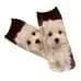 Hot Sale 3D Digital Printed Chow Dog Women Socks Unisex Fashion Cute Short Sock Women Low Anklet Print Cute Dog Sock 2022