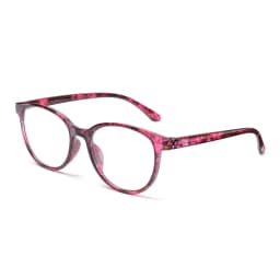 Anti Blue Light Reading Glasses Floral Print PC Frame Presbyopia Eyeglasses Fashion Cat Eye Eyewear Far Sight Glasses +1.0~+4.0