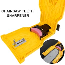 Quality Chainsaw Teeth Sharpener Portable Sharpen Chain Saw Bar-Mount Fast Grinding Sharpening Chainsaw Chain Woodworking Tools