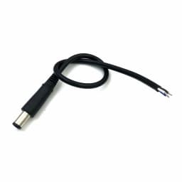 DC repair cable 7.4*5.0mm Power Plug Socket Connector with pin For hp /Dell 30cm For Notebook PC Charger 2pin 3pin 20Awg 18AWG