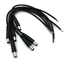 DC repair cable 7.4*5.0mm Power Plug Socket Connector with pin For hp /Dell 30cm For Notebook PC Charger 2pin 3pin 20Awg 18AWG