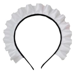 Girls Wide  Headwear White Maid Headband Novelty Sweet  HeadpieceCartoon Anime Cosplay Hair Ornaments Dropshipping