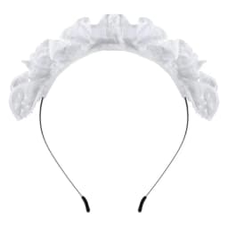 Girls Wide  Headwear White Maid Headband Novelty Sweet  HeadpieceCartoon Anime Cosplay Hair Ornaments Dropshipping