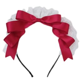 Girls Wide  Headwear White Maid Headband Novelty Sweet  HeadpieceCartoon Anime Cosplay Hair Ornaments Dropshipping