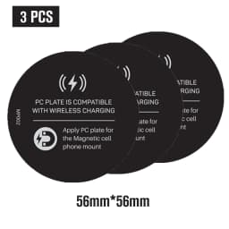 Universal Metal Plate Disk Sheets For Wireless Charger Magnet Plate Disk For Mobile Phone Holder Car Wireless Phone Holder Sheet