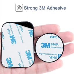 Universal Metal Plate Disk Sheets For Wireless Charger Magnet Plate Disk For Mobile Phone Holder Car Wireless Phone Holder Sheet