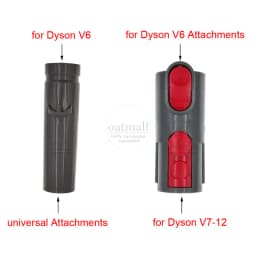 Attachment Adapter for Dyson V15 V12 V11 V10 V8 V7 Vacuum Cleaner Accessories Brushes Nozzle Tool Connector Converter