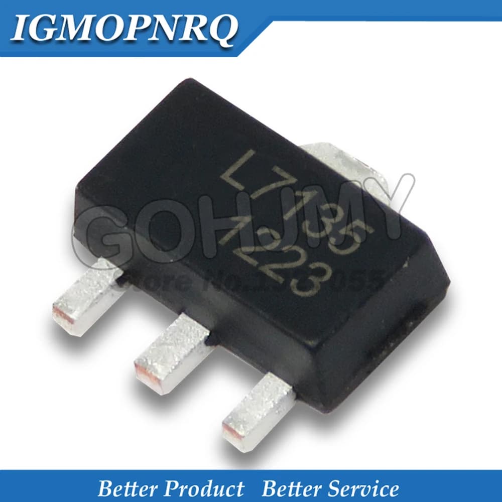10PCS AMC7135 350mA 2.7V-6V LED driver high  LED driver chip New Original Free Shipping