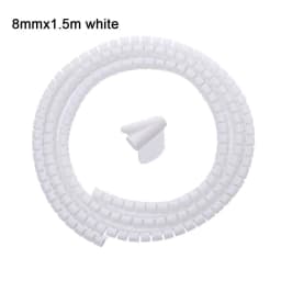 1.5/2m 10/16 mm Flexible Spiral Cable Organizer Storage Pipe Cord Protector Management Cable Winder Desk Tidy Cable Accessories