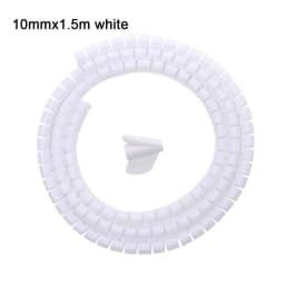 1.5/2m 10/16 mm Flexible Spiral Cable Organizer Storage Pipe Cord Protector Management Cable Winder Desk Tidy Cable Accessories