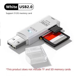 2 in 1 USB 3.0 Card Reader Micro TF SD Card Reader USB Adapter High Speed Card Reader TF Memory Card For PC Laptop Accessories