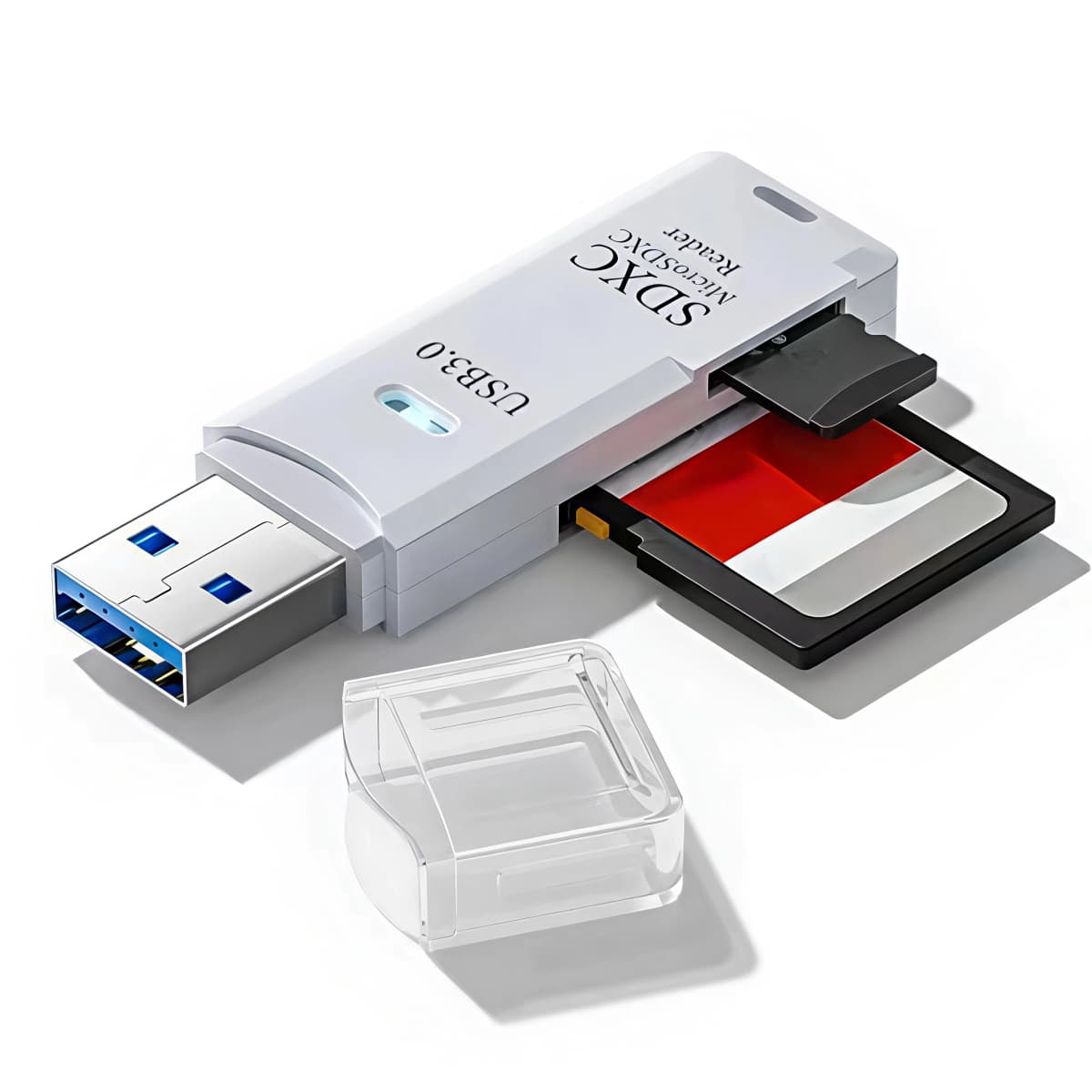 2 in 1 USB 3.0 Card Reader Micro TF SD Card Reader USB Adapter High Speed Card Reader TF Memory Card For PC Laptop Accessories