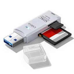 2 in 1 USB 3.0 Card Reader Micro TF SD Card Reader USB Adapter High Speed Card Reader TF Memory Card For PC Laptop Accessories
