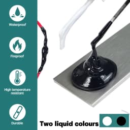 Liquid Electrical Tape Insulating Paste High Temperature Fix Line Glue for Wire Cable Coat Repair Fast Dry Liquid Sealant