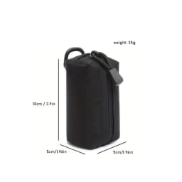 Outdoor Camping EDC Molle Wallet Waterproof Portable Travel Zipper Waist Pouch for Camping Hiking Hunting EDC Pouch