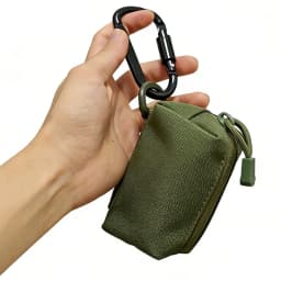 Outdoor Camping EDC Molle Wallet Waterproof Portable Travel Zipper Waist Pouch for Camping Hiking Hunting EDC Pouch
