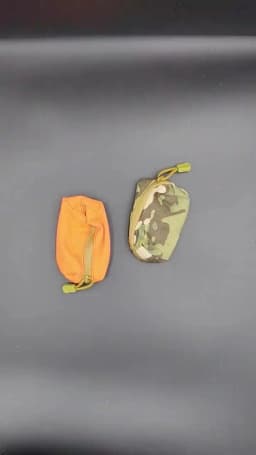 Outdoor Camping EDC Molle Wallet Waterproof Portable Travel Zipper Waist Pouch for Camping Hiking Hunting EDC Pouch