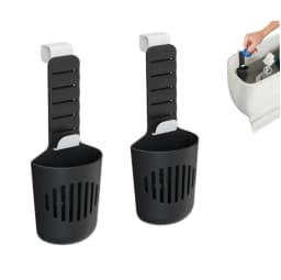 Silicone Toilet Tank Tablet Holder Versatile Toilet Bowl Hanging Cleaner and Deodorizer Hanger