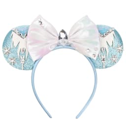 Newest Mickey Mouse Ears Headband for Women Kids Baby Girl Festival Party Hair Accessories with Sequins and 5 Inch Bow