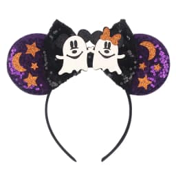 Newest Mickey Mouse Ears Headband for Women Kids Baby Girl Festival Party Hair Accessories with Sequins and 5 Inch Bow