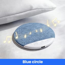 High Dynamic Sound Quality Bluetooth 5.3 Speaker Bedside Sleep-enhancing Audio Pillow Sleep Aid Speaker White Noise Sleep Pillow
