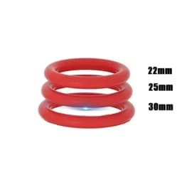 Silicone Male Health Exercise Rings Elastic Stretching Training Rings for Men Soft Silicone Reusable Bedroom Fitness Accessories