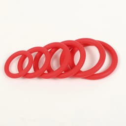 Silicone Male Health Exercise Rings Elastic Stretching Training Rings for Men Soft Silicone Reusable Bedroom Fitness Accessories