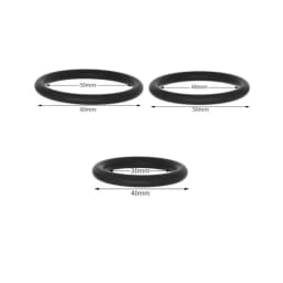 Silicone Male Health Exercise Rings Elastic Stretching Training Rings for Men Soft Silicone Reusable Bedroom Fitness Accessories