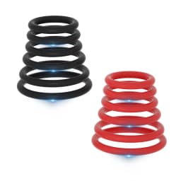 Silicone Male Health Exercise Rings Elastic Stretching Training Rings for Men Soft Silicone Reusable Bedroom Fitness Accessories