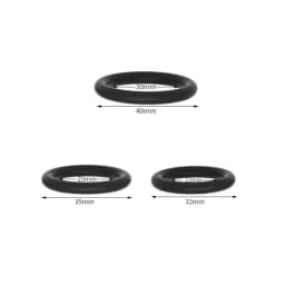 Silicone Male Health Exercise Rings Elastic Stretching Training Rings for Men Soft Silicone Reusable Bedroom Fitness Accessories