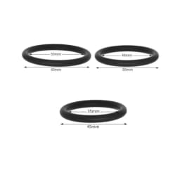 Silicone Male Health Exercise Rings Elastic Stretching Training Rings for Men Soft Silicone Reusable Bedroom Fitness Accessories
